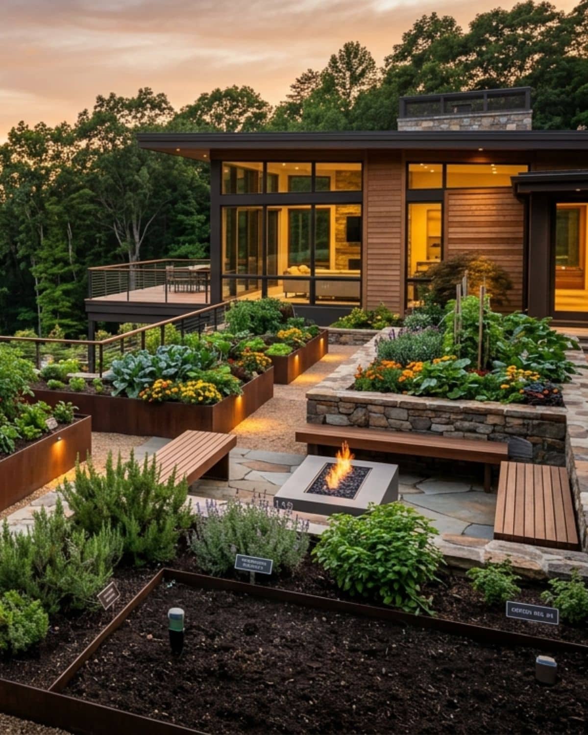 Edible gardens Asheville NC by PLG Lawn Services